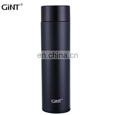 GINT 400ml Portable Stainless Steel Temperature Display Insulated Water Bottle