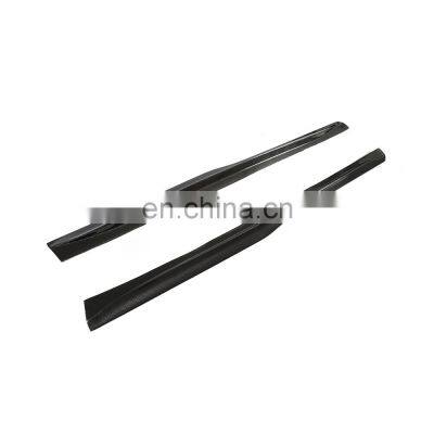 Full Carbon Fiber M3 M4 Side Skirts Extinsion for BMW F80 M3 Sedan F82 F83 M4 Coupe 2012-2017 photo-3