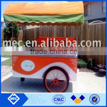 ice cream display cart; italian ice cream cart