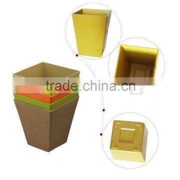 Plant fiber flower pot/ environmentally flower pot