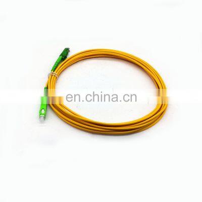 Simplex Single Mode G652D Fiber Optic Patch Cord Cable de Conexion de Fibra Fiber Jumper E2000-sc Optical Patch Cord