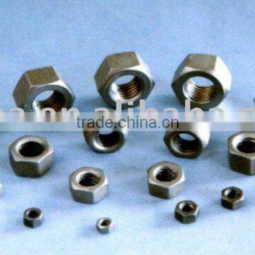 Titanium hex nuts