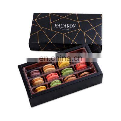 Corrugated paper box small paper food gift packaging hat macaroon box