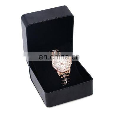 Wholesale Customized Luxury Packaging  Gift Bright Black Watch Box