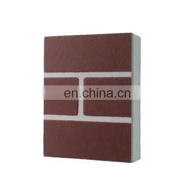 E.P Cheap And Light Weight Faux Brick Coloured Calcium Silicate Boards For Decorate Building Wall