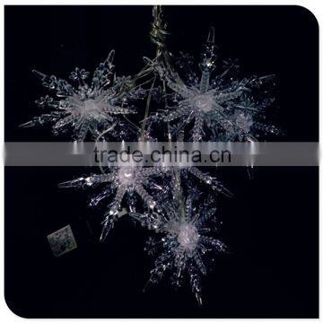 Blue Color 5 Snowflake Led Decorative Light Holiday Light photo-5