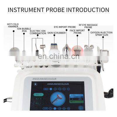 10 IN 1 Comprehensive Facial Massager Beauty Instrument Ion Bubble Cleansing Oxygen Hydration Rejuvenation Skin Care Machine photo-2
