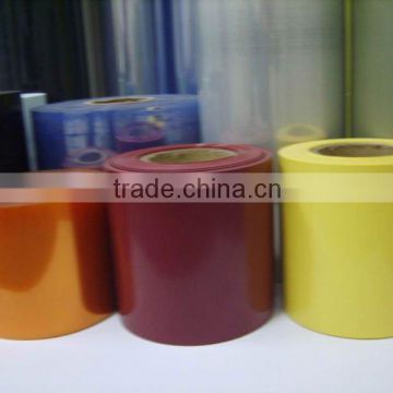 Pink, Gray, Green, Blue, Black, Purple, White,Golden, Silver Transparent and Opaque PVC/PVDC Sheet