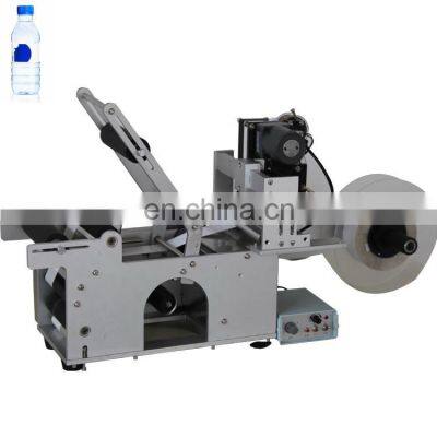 low price Round bottle semi automatic Manual labeling machine