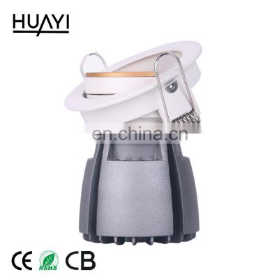 HUAYI Efficiency High Quality Adjustable Beam Angle Diy Module 9w 15w Cob Led Down Light Spotlight