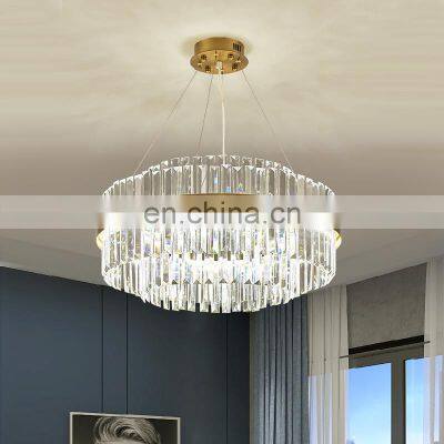 Factory NEW Design Living Room Pendant Light LED Chandelier Hotel Project Villa Luxury K9 Crystal Chandelier photo-3