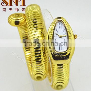 alloy watch gold color plating watch