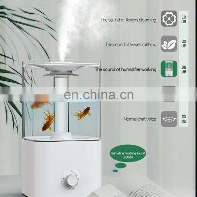 2021 Ultrasonic Cool Mist Portable Air Humidifier For Home Office Baby Room photo-2