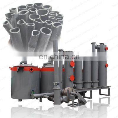 Charcoal production equipment hoisting charcoal carbonization furnace manufacturers in China charcoal making machine