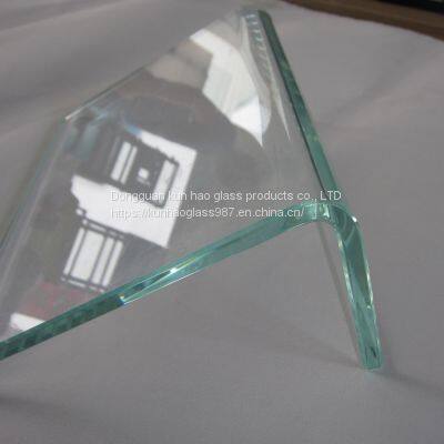 Customized Production of Arc Tempered Glass Hot Bending Lamp Panel photo-3