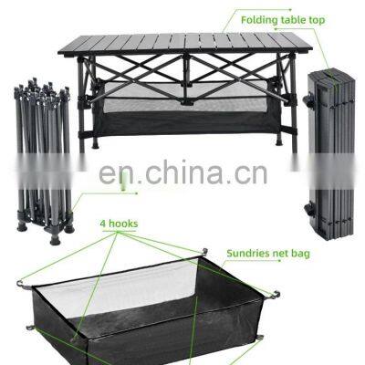 Portable Lightweight Aluminum Camping Table Picnic Beach Hiking Folding Table For Outdoor photo-3