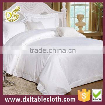 sateen stripe flat bed sheet for star hotel