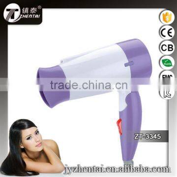 Dual Voltage Hair Dryer Fordable Hair Dryer for Travel