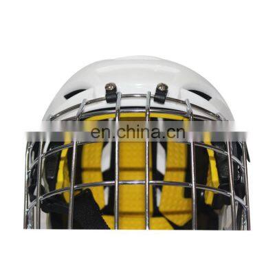 Wholesales High Strength Safe and Comfortable ABS Ice Hockey Helmet With Iron photo-4