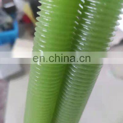 Corrosion Resistance FRP Epoxy Fiberglass Plastic Threaded Rod Screw Bolt and Nut photo-3
