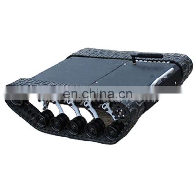 Hot selling AVT-6T small rubber crawler robot chassis commercial robot remote control robot with CE certificate