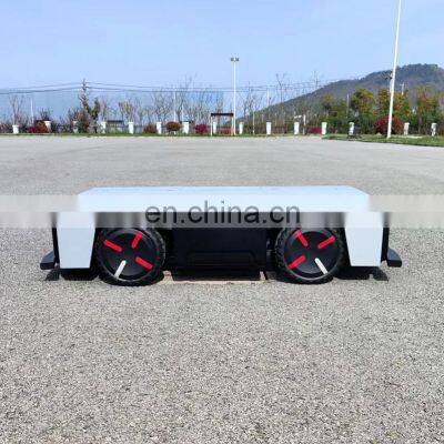 UGV-13 Autonomous navigation wheeled robot chassis unmanned transportation vehicle with GPS