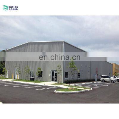 Mild Steel Building Frame Plant Construction Light Steel Structure Warehouse