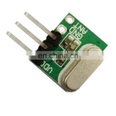 Micro ultra small volume 5 volt high frequency superheterodyne wireless receiving module