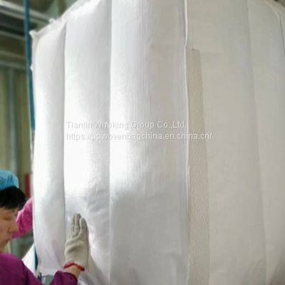 Polyethylene t1 on big bulk bag for mining color printing disposable big bulk bags