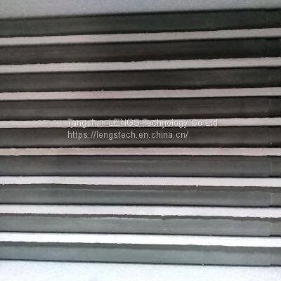 NSiC Thermocouple Protection Tubes, Nitride Bonded Silicon Carbide Ceramic Tubes, Advanced NSiC Heating Protective Tubes photo-5