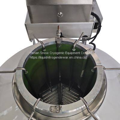 Saudi Arabia Small Cryogenic Cell Bank Cryobank Vapor Phase Preservation of Biological Samples