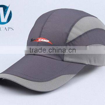 Custom mesh running cap/mesh sports hat baseball cap/dry fit running hat