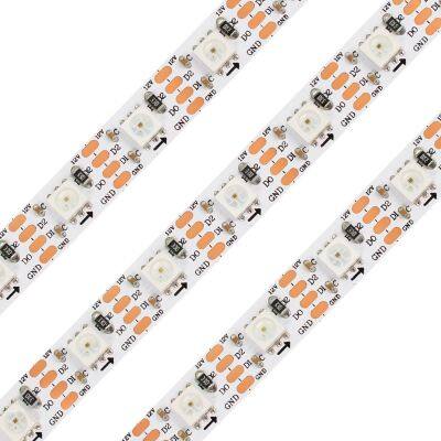 DC 12V 60 Leds/M LC8808B 5050 RGB 60 Pixel MultiColor Indoor Decor Ambient Digital Rgb Led Strip Various Effect Ws2815 Led Strip photo-2