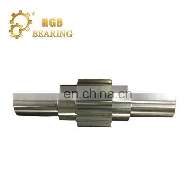 Customized forged alloy steel transmission shaft large spline shaft