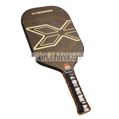 Hot Sale New Pickleball Racket Unibody Thermoformed Textured Surface Titanium carbon friction Pickleball Paddle