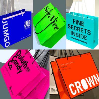 high quality custom design packaging bags printing color bags