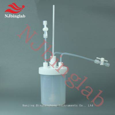 NJbinglab PFA reaction vessel, low background, for new material lab