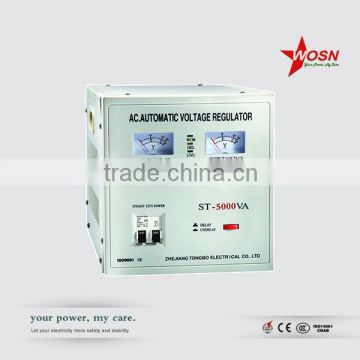 ST-5000VA single phase ac.automatic voltage stabilizer/regulator                        
                                                                                Supplier's Choice