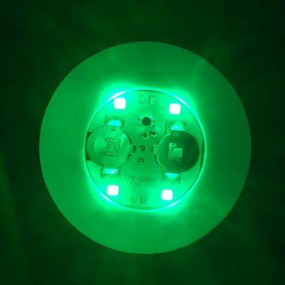 Christmas Parties Light up Custom RGB LED Light Sticker Coaster, LED Bottle Flashing Coaster