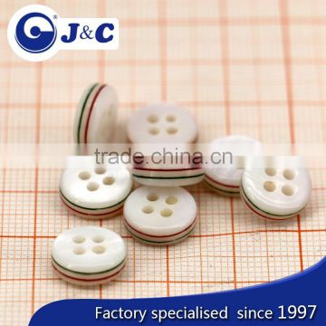 cutomized shape river shell button