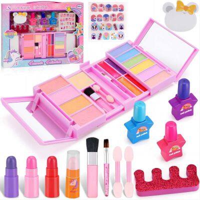 Wholesale Kids Makeup Sets for Girls Make up Kit Girls Toys Cosmetics Set for Perform Make up Kids Diy Art Supplies