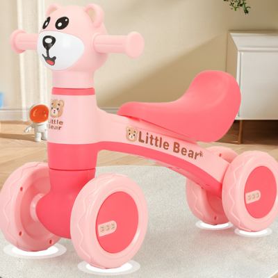 Children\'s Sliding Bike 1-3 Years Old Learning to Walk, Sliding Block, Anti Rollover Balance Bike（Wechat:13510231336）