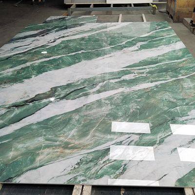 1500*3000 Alpine Green Sintered Stone Slabs photo-4