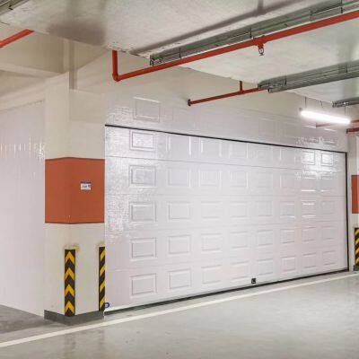 CE Certified Heavy Duty Aluminum Roll-Up Garage Door Quiet Motor Anti-Theft Design Modern Style for Commercial Use Finished