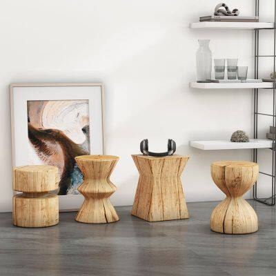 Wooden side table