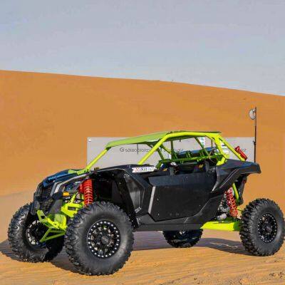 Ограниченная серия 2000cc UTV на 2 пассажира с углеродным корпусом, 7-ступенчатая трансмиссия DCT с валом привода, оснащенная дифференциальной блокировкой, разгон с 0 до 60 миль в час за 3,8 с