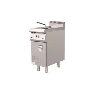 Industrial Gas Electric Single Tank Fryer With 15.5kW High-Efficiency Fan