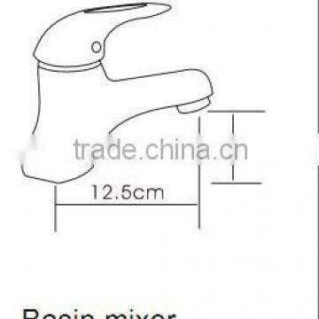 HD6054 40mm Watermark Australian Standard WELS Hot/Cold Mixer Water Tap Basin Kitchen Bathroom Wash Faucet Basin Mixer photo-2