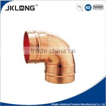 Copper Fitting 90 Degree Elbow Solder Ring UPC NSF End Feed Fitting