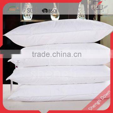 Sandwich channal hotel duck feather filled pillow